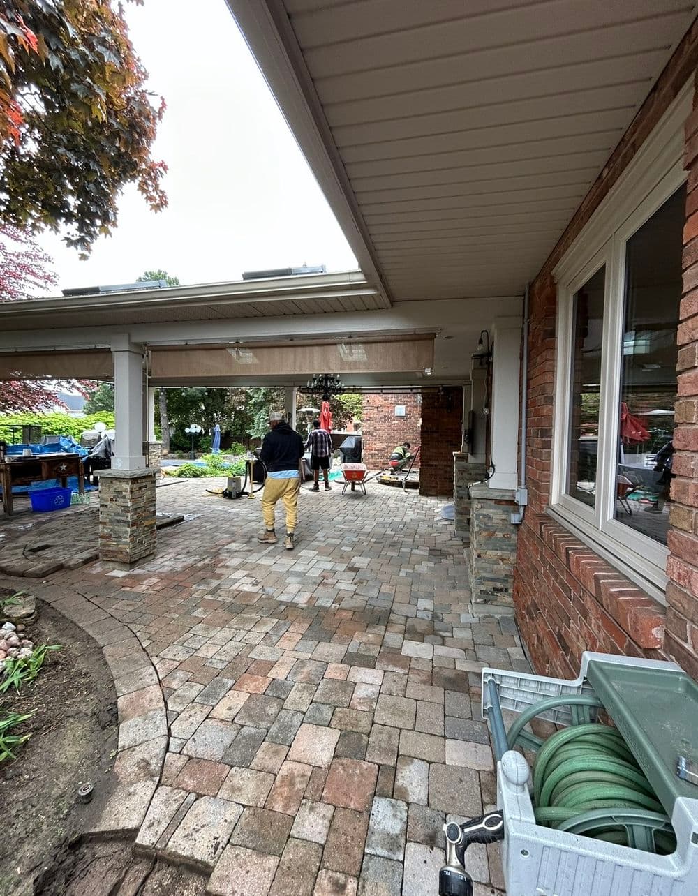 Gallery photos for Pooling Water -400 Sq.Ft Paver Repair: Image #5
