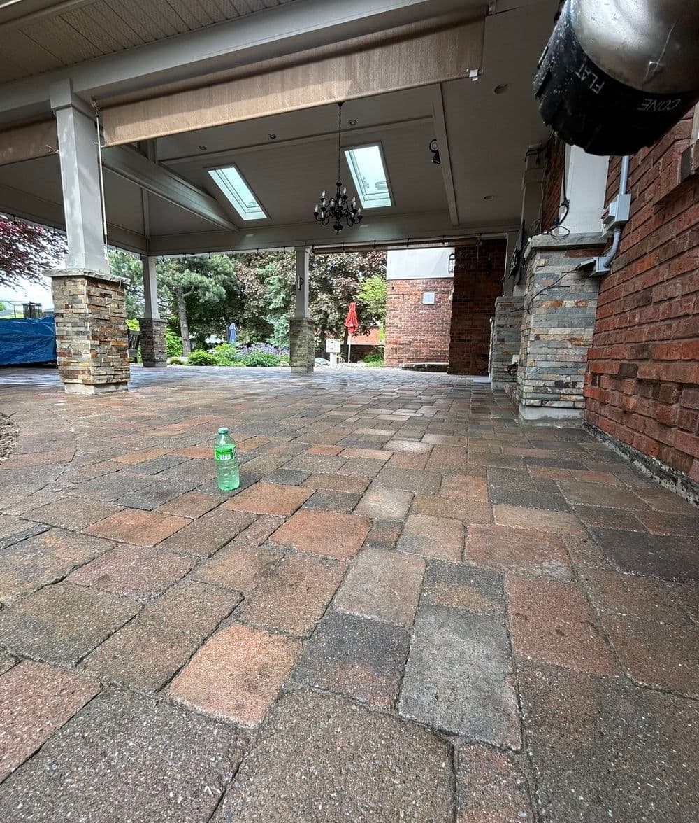 Gallery photos for Pooling Water -400 Sq.Ft Paver Repair: Image #3