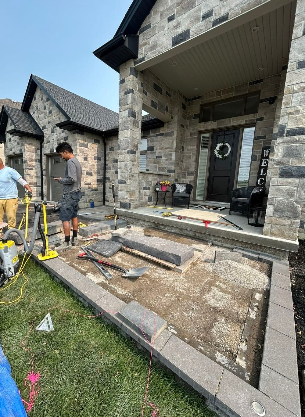 Gallery photos for Front Entrance Restoration- Upper Hamilton: Image #1