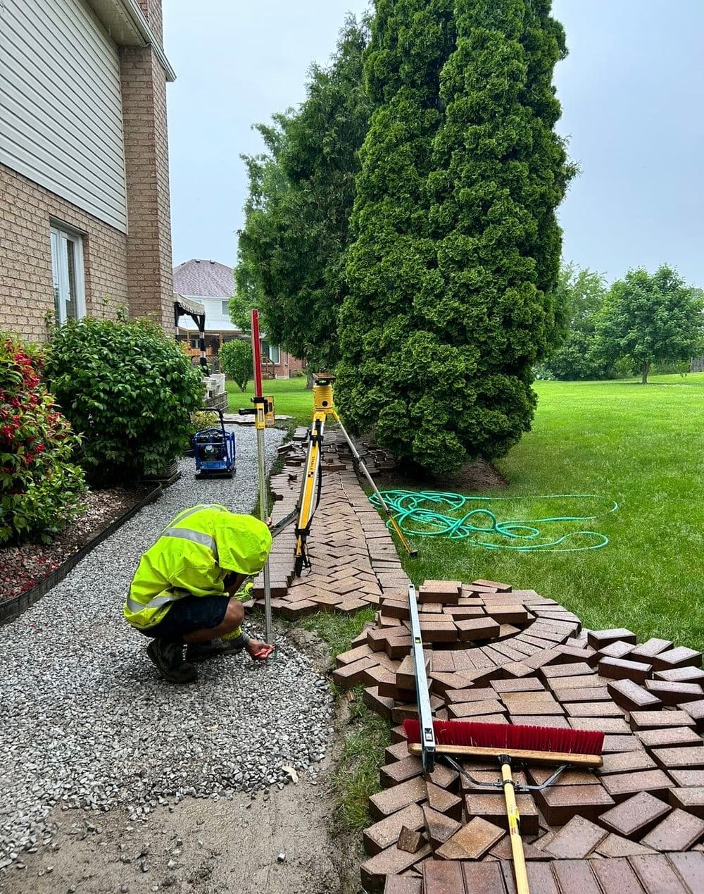 Red Brick Walkway Repair- St.Catharines