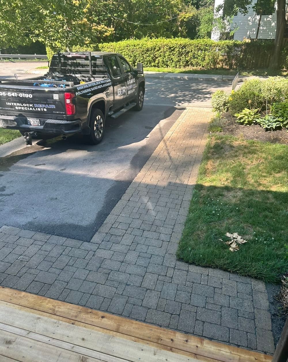 Gallery photos for Beautiful Interlock Restoration in Burlington: Image #3