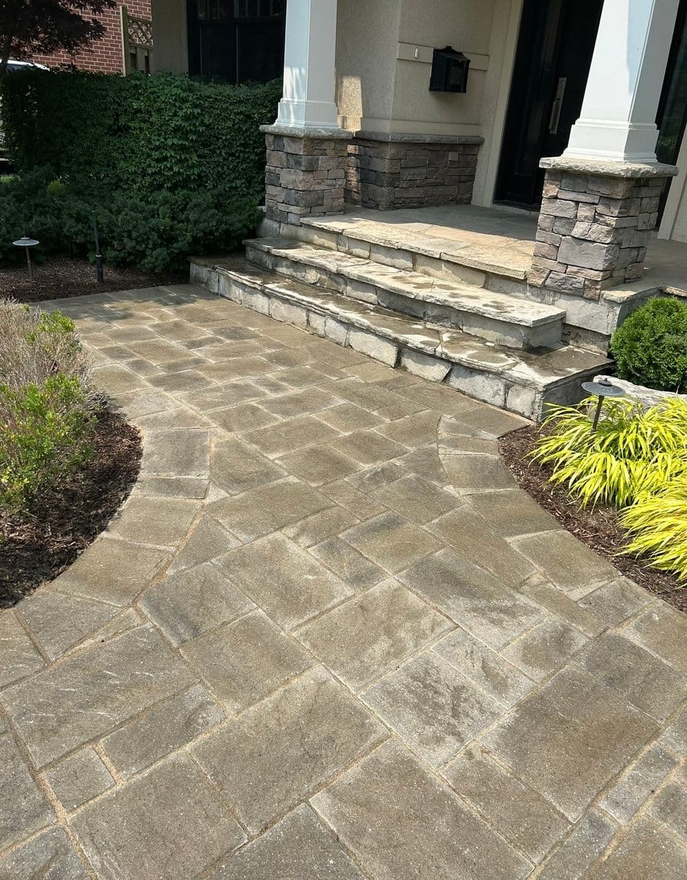 Interlock Pathway Refresh on Melvin Avenue in Oakville image