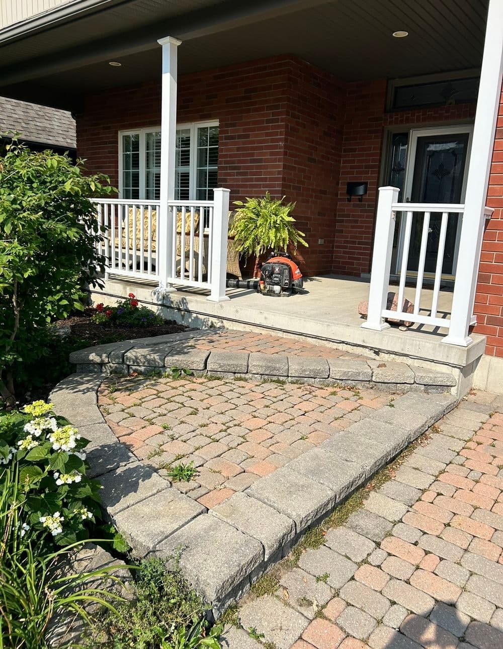 Gallery photos for Front Entrance Tripping Hazard Correction,Rebuild, and Refresh: Image #1