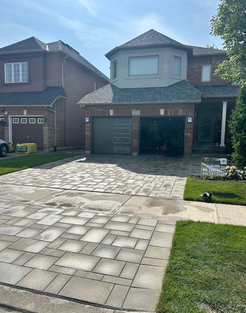 Full Paver Restoration in Oakville