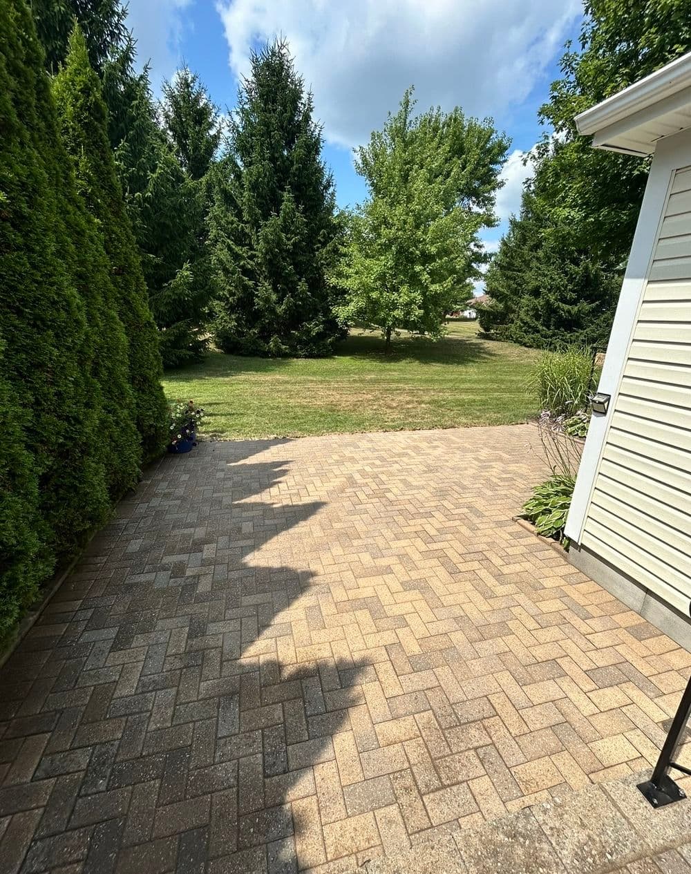 Gallery photos for Backyard Patio Polymeric Sand Restoration: Image #1