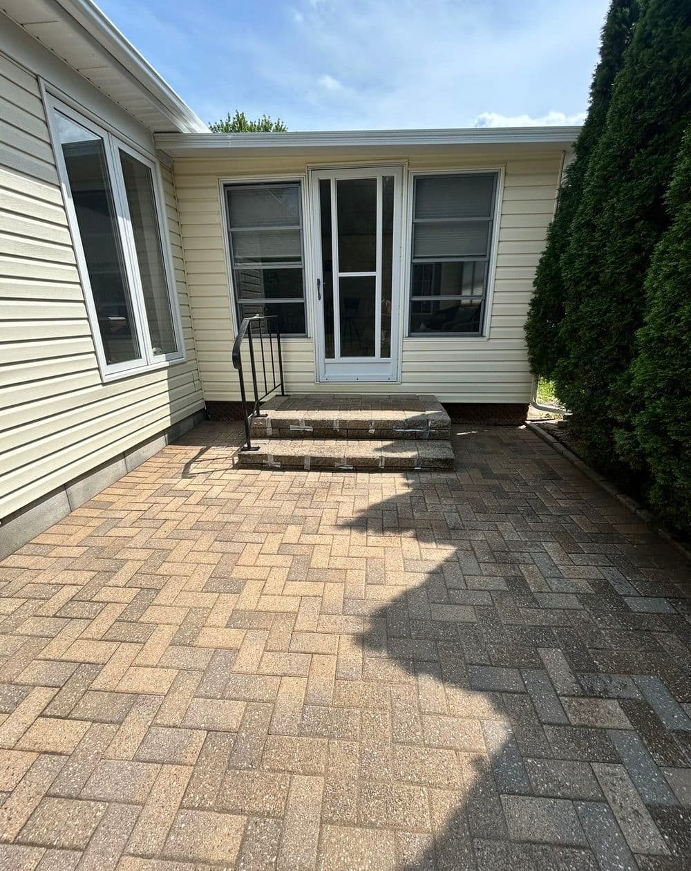 Backyard Patio Polymeric Sand Restoration image