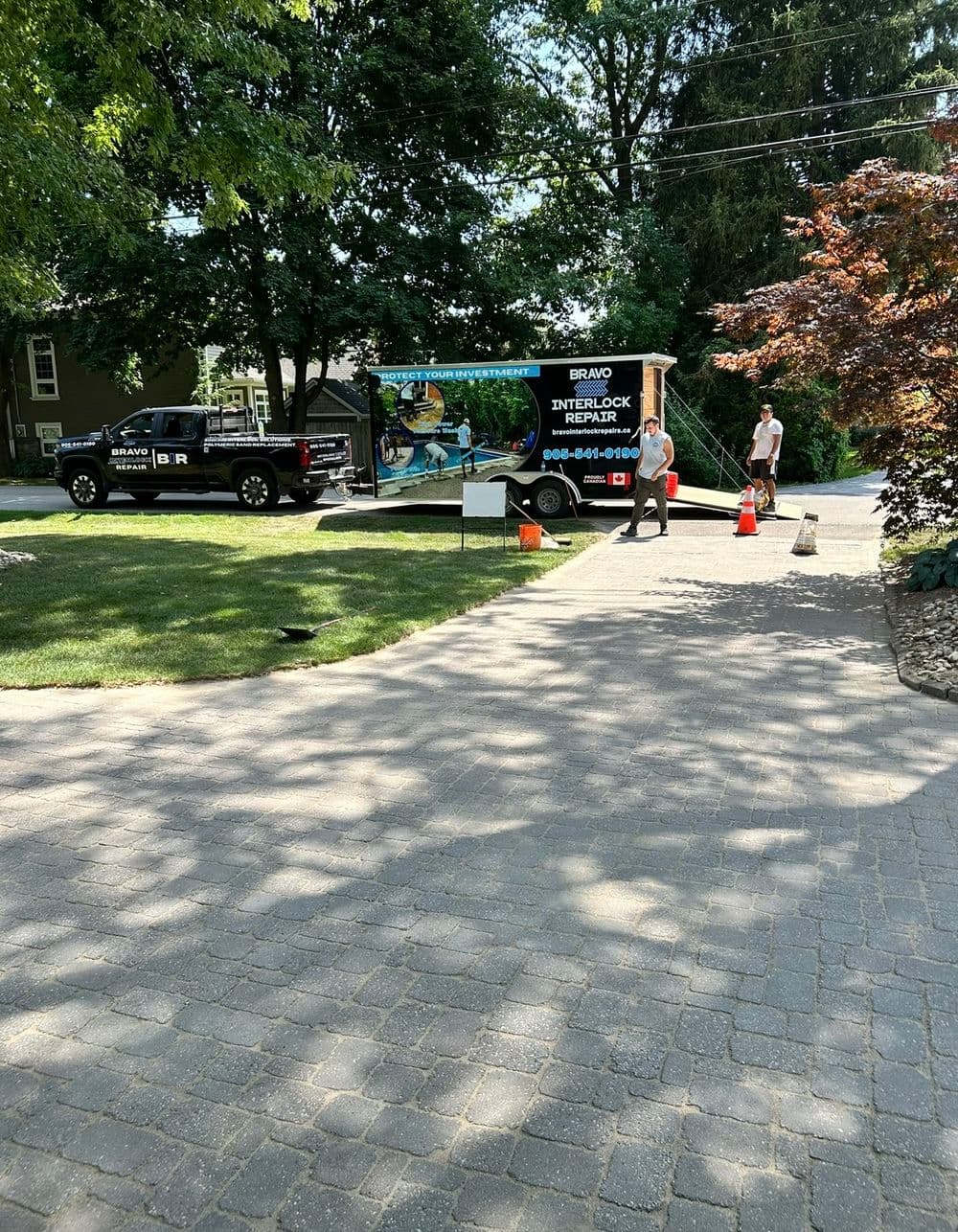 Gallery photos for Enhancing the Look and Durability of A Driveway in Ancaster: Image #2