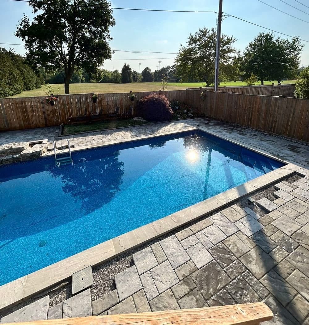Project Backyard Poolside Upgrade in Burlington image