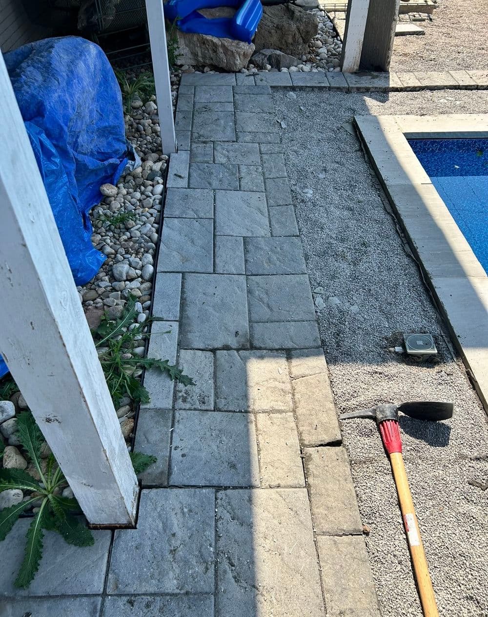 Gallery photos for Backyard Poolside Upgrade in Burlington: Image #2