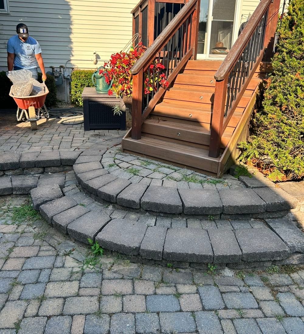 Patio Stairs Repair in Burlington