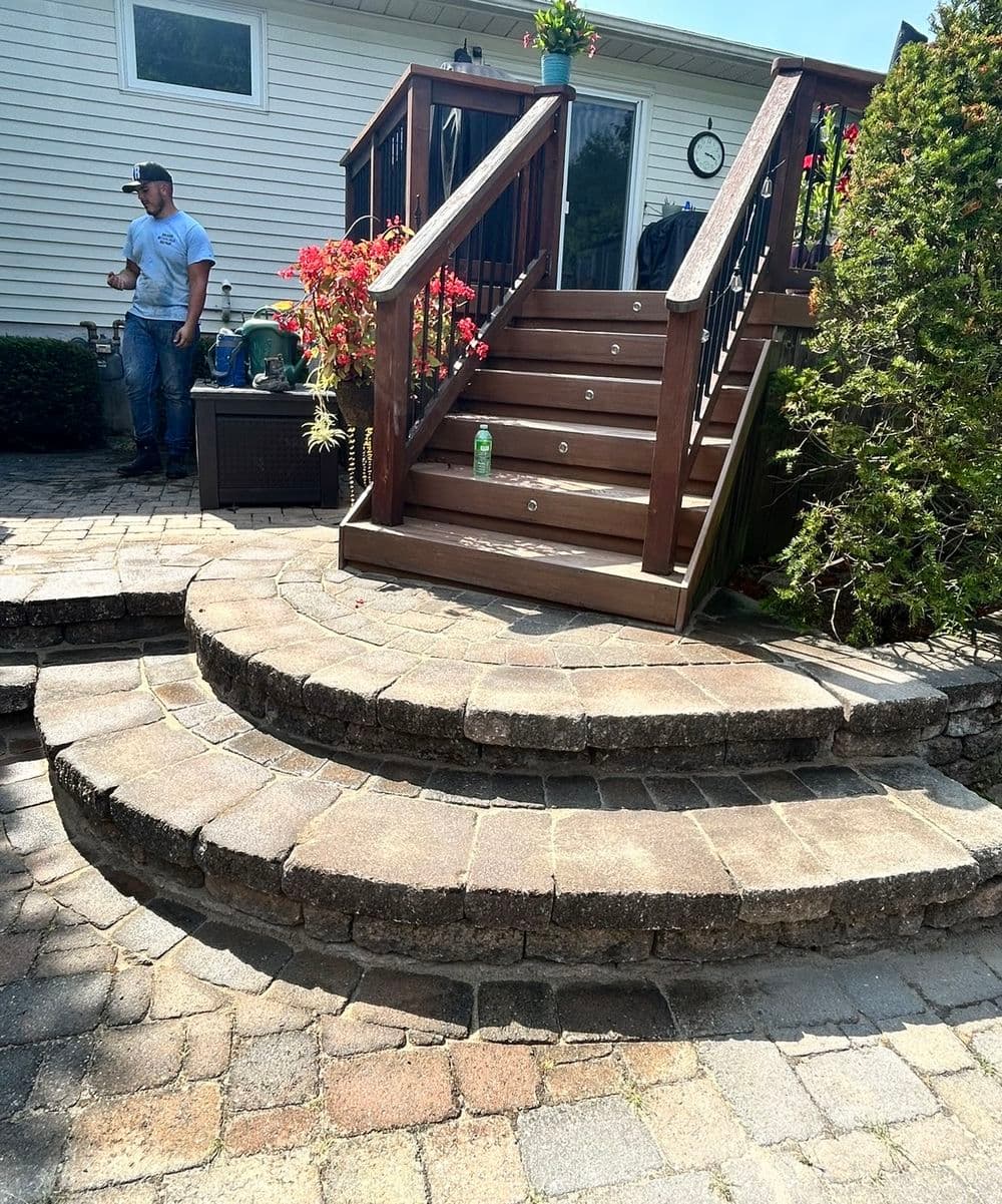 Project Patio Stairs Repair in Burlington image