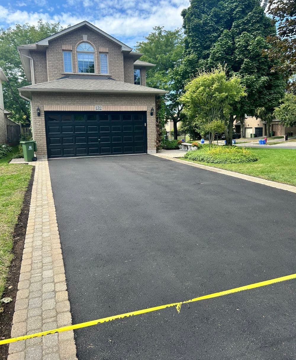 Driveway and Patio Interlock Renovation in Ancaster