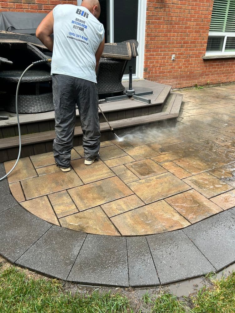 Pressure Washing & Polymeric Sand Installation: The Complete Guide to Paver Restoration image