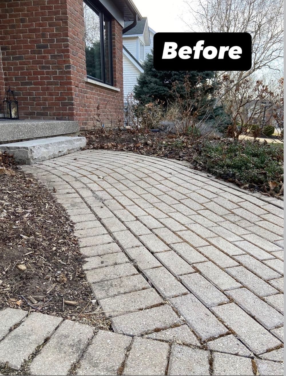 Gallery photos for Front Walkway Transformation in Lincoln ON: Image #4