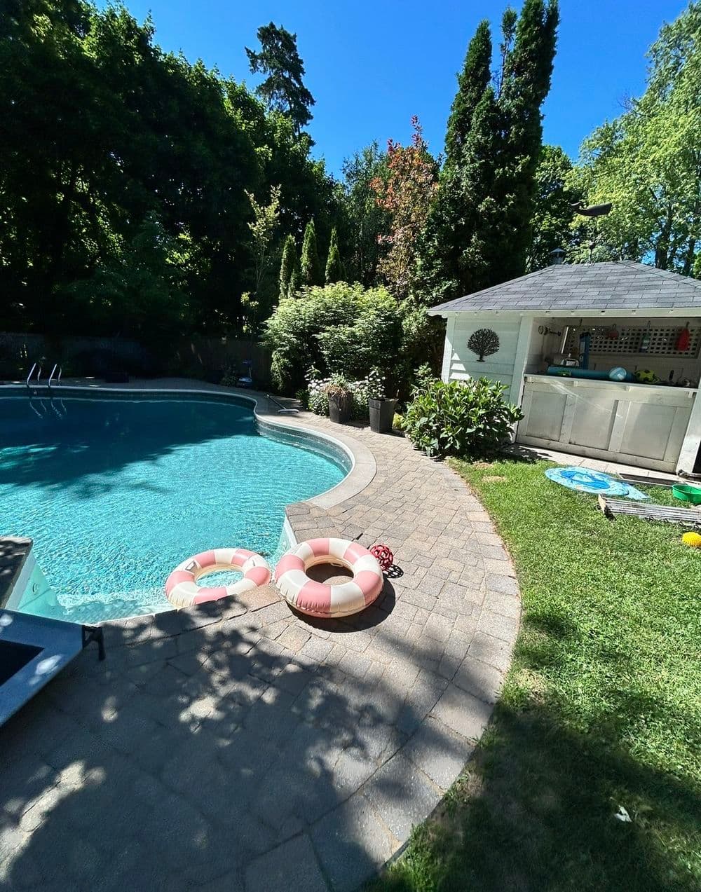 Gallery photos for Stunning Hardscape Transformation in Oakville: Image #2